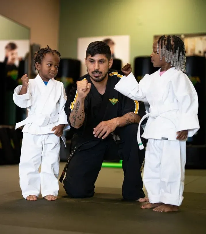 Tiny Champions at Premier Martial Arts Elk Grove